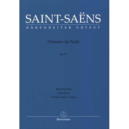 SAINT-SAENS Oratorio de Noël partition choeur
