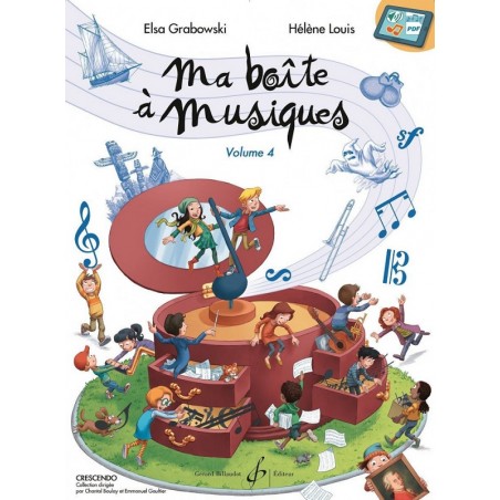 Ma boite à musiques volume 4 partition