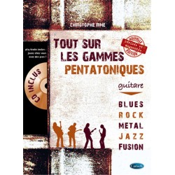 tout sur les gammes pentatoniques partition guitare