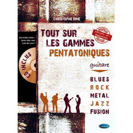 tout sur les gammes pentatoniques partition guitare