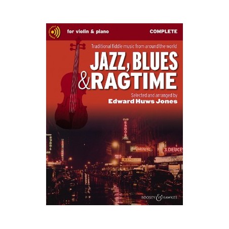 Jazz blues and ragtime partition violon