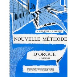 Pierront et Bonfils Nouvelle méthode d'orgue partition