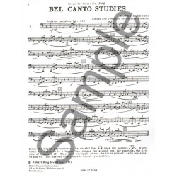 bordogni 43 bel canto studies partition tuba