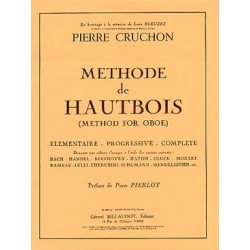 Pierre Cruchon Méthode de hautbois - Avignon