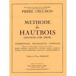 Pierre Cruchon Méthode de hautbois - Avignon