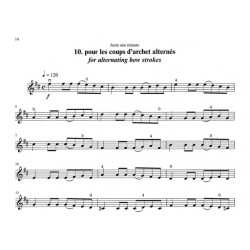 Juste une minute partition violon