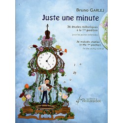 Juste une minute partition violon