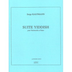 Partition SUITE YIDDISH de Kaufmann - Avignon