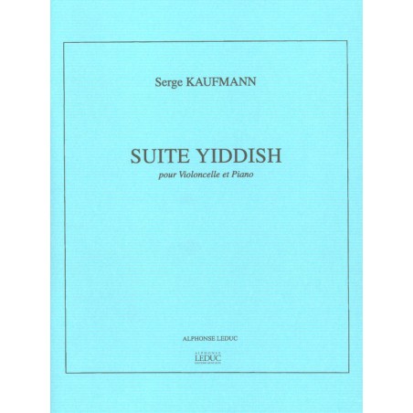 Partition SUITE YIDDISH de Kaufmann - Avignon