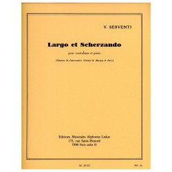 serventi largo et scherzando partition