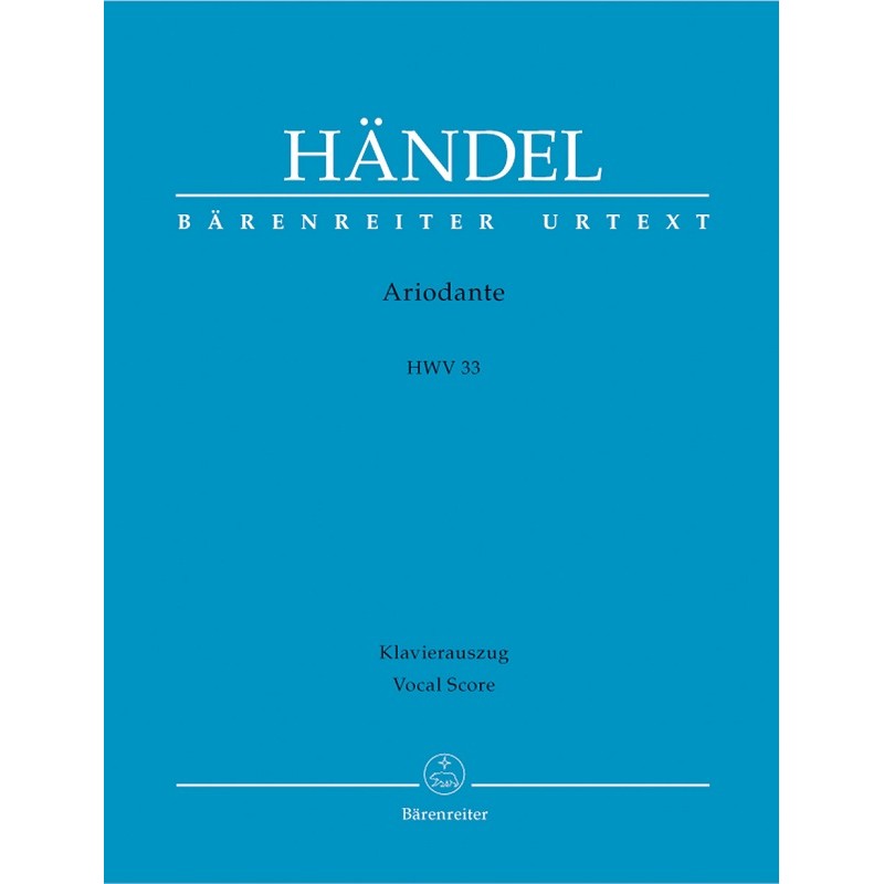 Partition Haendel Ariodante