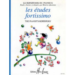 Les ETUDES FORTISSIMO - Le répertoire du pianiste
