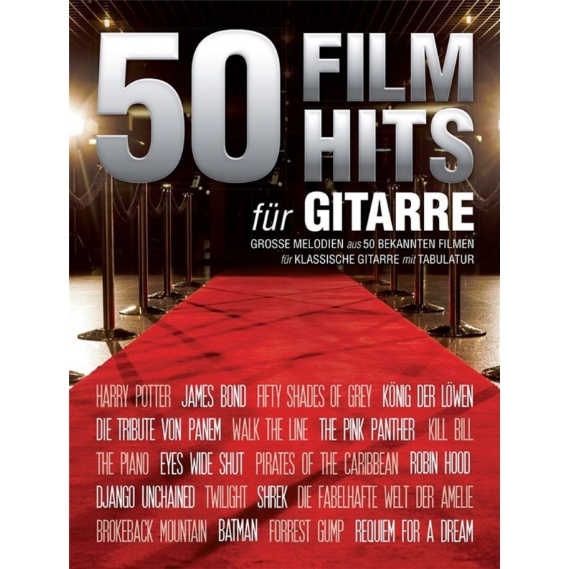 Partition 50 Film hits pour guitare - Avignon Nîmes Marseille