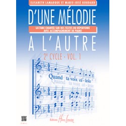 D'une mélodie à l'autre volume 1 - Avignon Nîmes Marseille