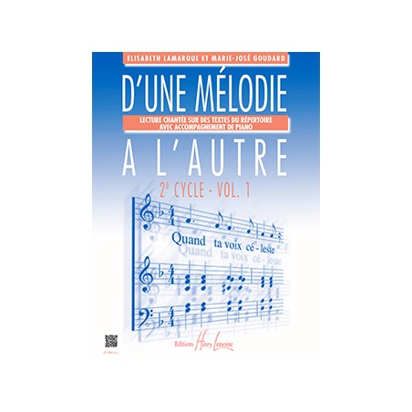 D'une mélodie à l'autre volume 1 - Avignon Nîmes Marseille