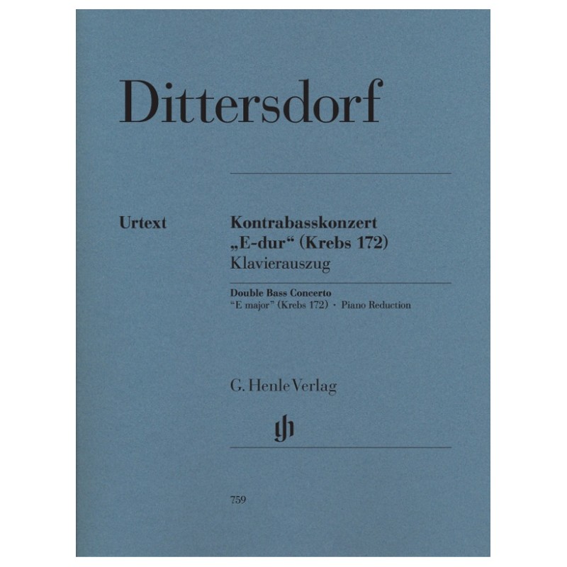 Partition Dittersdorf Concerto contrebasse Partition Dittersdorf Concerto contrebasse