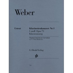 Partition Weber Concerto Clarinette n°1