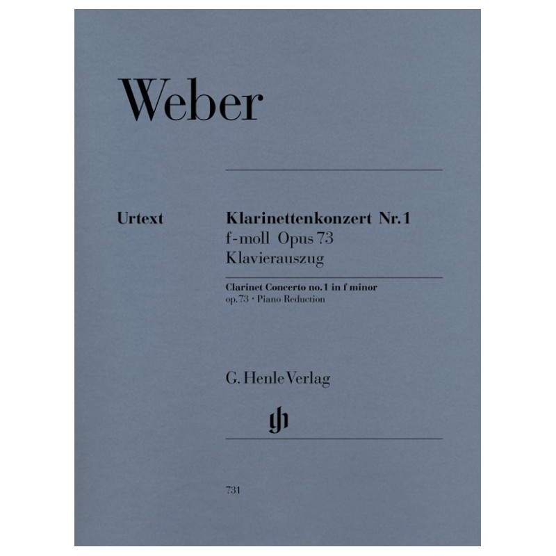 Partition Weber Concerto Clarinette n°1