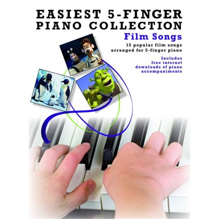 Easiest 5-fing piano collection partition