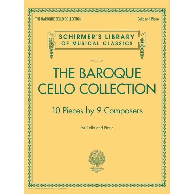 Partition the baroque cello collection