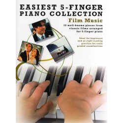 Easiest 5-finger piano collection partition