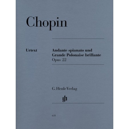 Partition Chopin Andante Spianato et Grande Polonaise Brillante - Avignon Nîmes Marseille