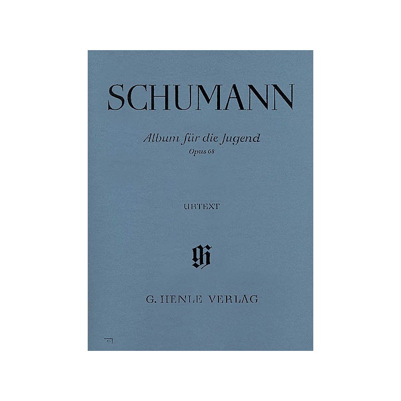 Partition Schumann Album à la jeunesse pour piano