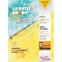 Partition Le Petit Ebony - Volume 1 - Le kiosque à musique Avignon