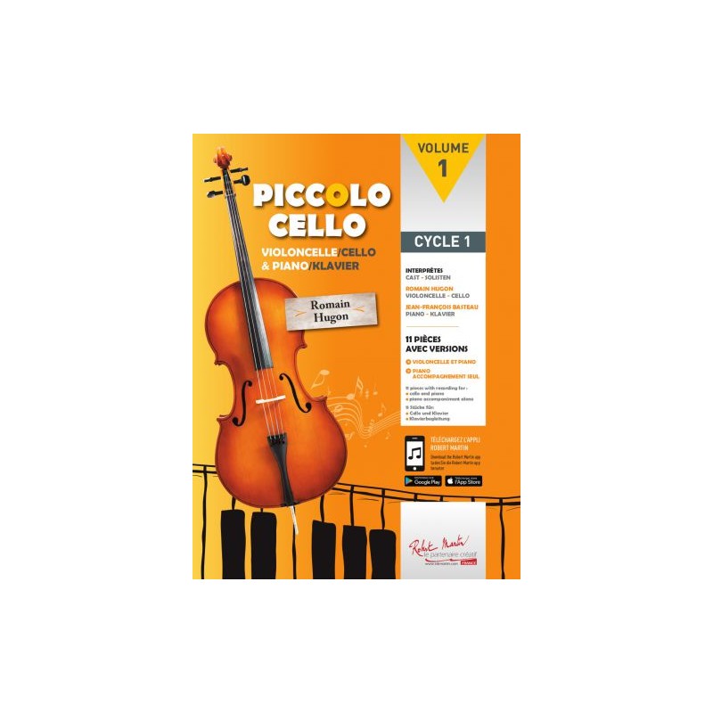 Partition PICCOLO CELLO - Avignon  Nîmes Marseille