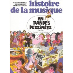 Histoire de la musique en bande dessinée livre