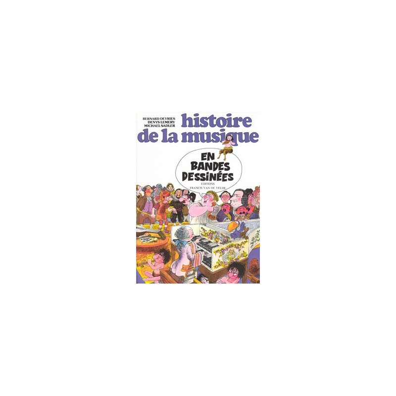 Histoire de la musique en bande dessinée livre