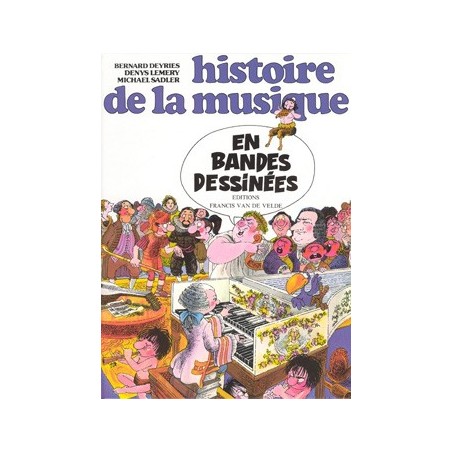 Histoire de la musique en bande dessinée livre