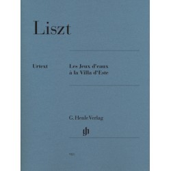 partition jeux d'eaux à la villa d este