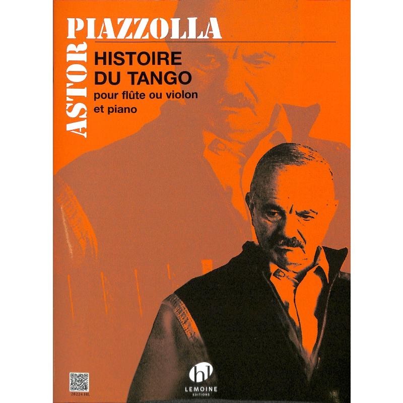 Partition flûte Histoire du Tango HL28224 Le kiosque à musique Avignon
