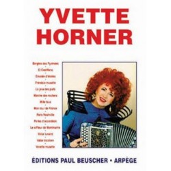 Yvette Horner partition accordéon