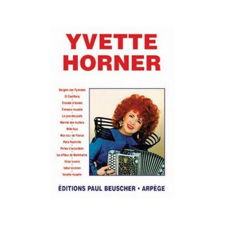 Yvette Horner partition accordéon