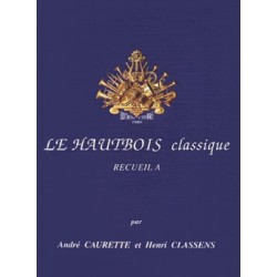 Partition Le Hautbois classique volume A - Le kiosque à musique Avignon