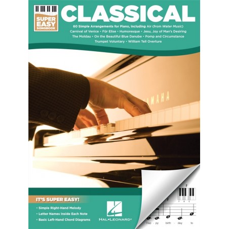 super easy songbook classical partition clavier