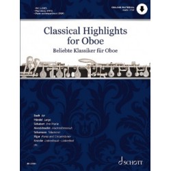 Partition Classical Highlights Hautbois - Kiosque musique Avignon