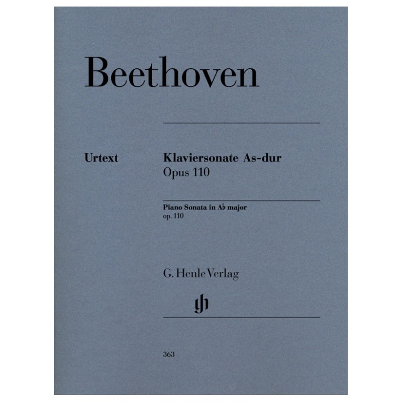 Partition BEETHOVEN Sonate piano n°31