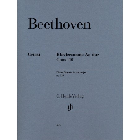 Partition BEETHOVEN Sonate piano n°31