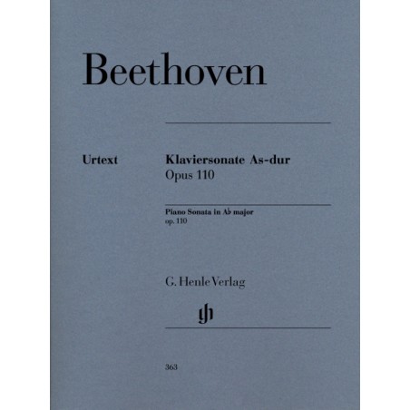 Partition BEETHOVEN Sonate piano n°31