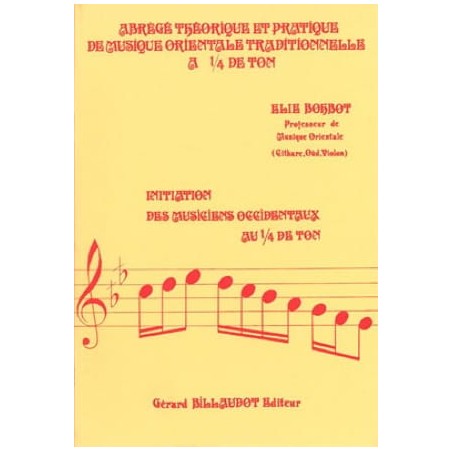 abrégé théorique et pratique de musique oriental