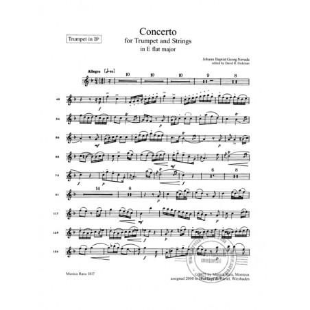 neruda concerto trompette partition