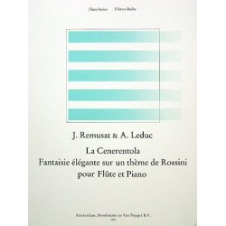 Partition Jean REMUSAT - La Cenerentola pour flute - Avignon Nîmes Marseille