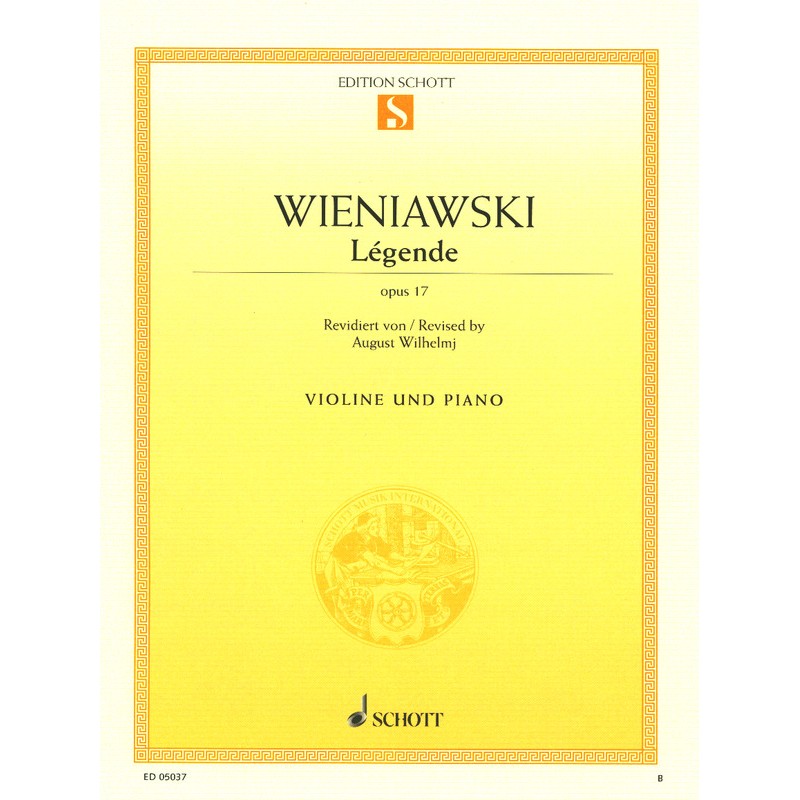 Partition Légende de Wieniawski