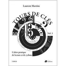Laurent martins tours de clés volume 3 partition