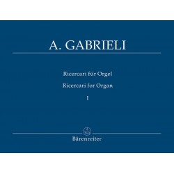 Partition GABRIELI Ricercari für Orgel - Partition orgue