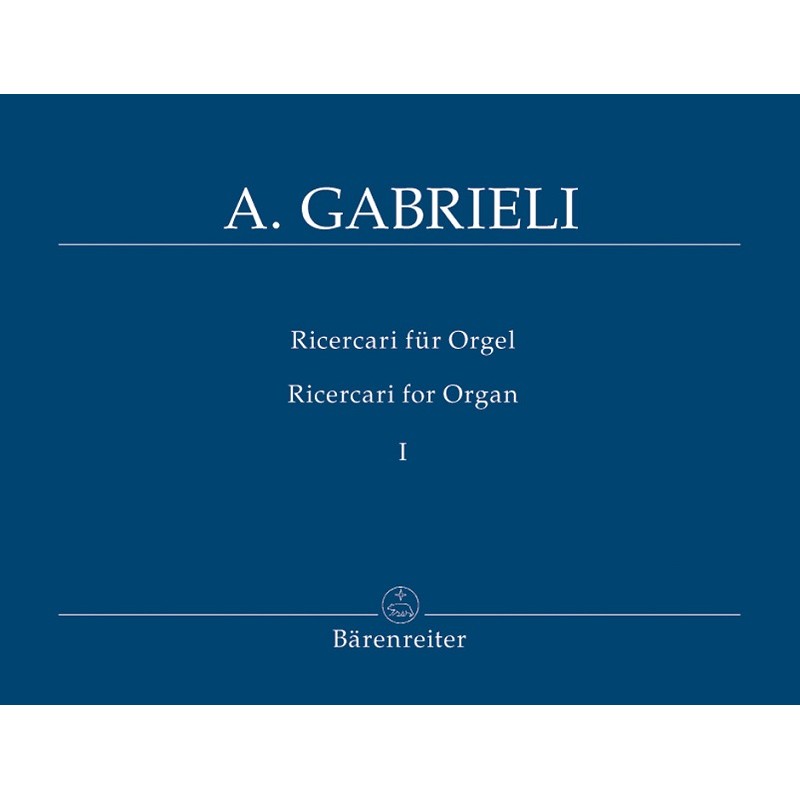 Partition GABRIELI Ricercari für Orgel - Partition orgue