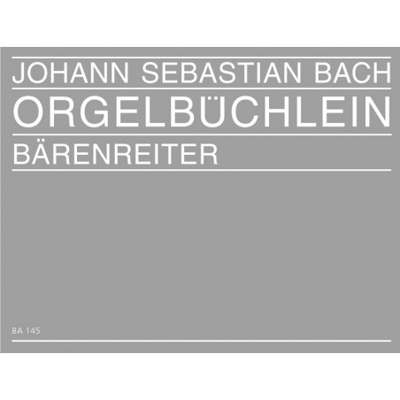 Partition Bach Orgelguchlein